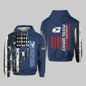 States Postal Worker Postal Service Hoodie 3d, Usps Hoodie