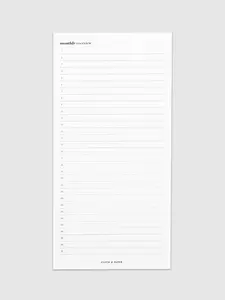 Monthly Notepad