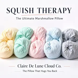 Kids Travel Pillow – Bamboo Cloud Nap Cushion for Car, Plane & Daycare | Soft, Squishy & Washable