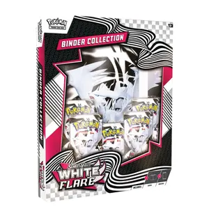 Pokemon Trading Card Games Scarlet & Violet 10.5 White Flare Binder Collection Box
