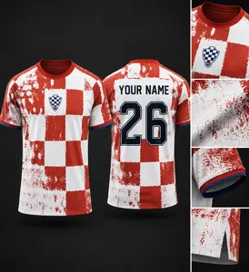 Luka Modric Fan Edition Custom Name Number Shirt, Croatia Personalized Supporter Tee, Game Day Sports Apparel, Country Pride Fan Wear, Unisex Gift for Men Women