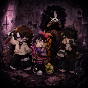 Creepypasta Keychains - Jeff the Killer, Jane the Killer, Nina the Killer, Homicidal Liu - Cute, Durable, And Perfect For Bags, Keys, Or Gifts. Great For Daily Use Or As Thoughtful Little Gifts For Your Friends And Yourself.
