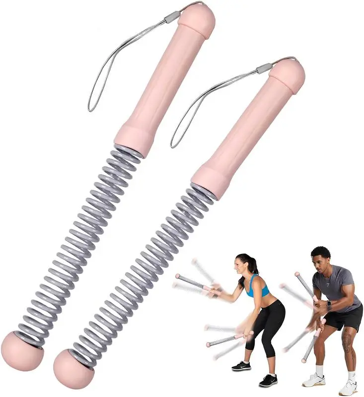 DEEOEENew Upgrade Weighted Cordless Battle Ropes – Quiet Ropeless Training Rope Fitness Equipment for Home Gym, Portable Exercise Battle Rope for Women & Men, Indoor & Outdoor Workouts