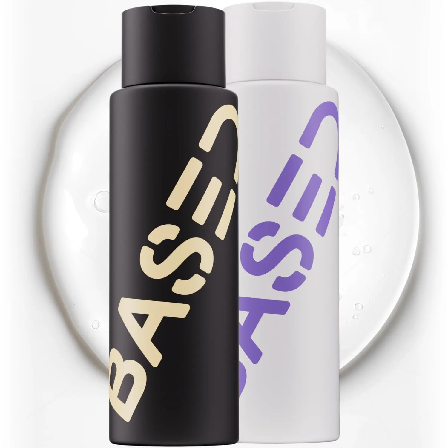 BASED Shower Duo| Shampoo + Conditioner| Deep Clean, Hydrates, Soothes Scalp, Boosts Volume| Fresh Peppermint| Premium Non-Toxic Formula| 12oz Each