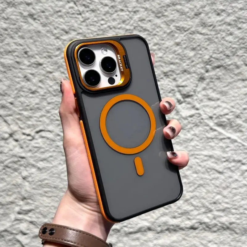 Frosted Matte MagSafe Phone Case for iPhone 11/12/13/14/15/16/17 Pro Max Series, Multi-Model Durable Protection Accessory, Wireless Charge Compatible Protective Cover, Stylish & Functional Design, Handheld, Cellphone