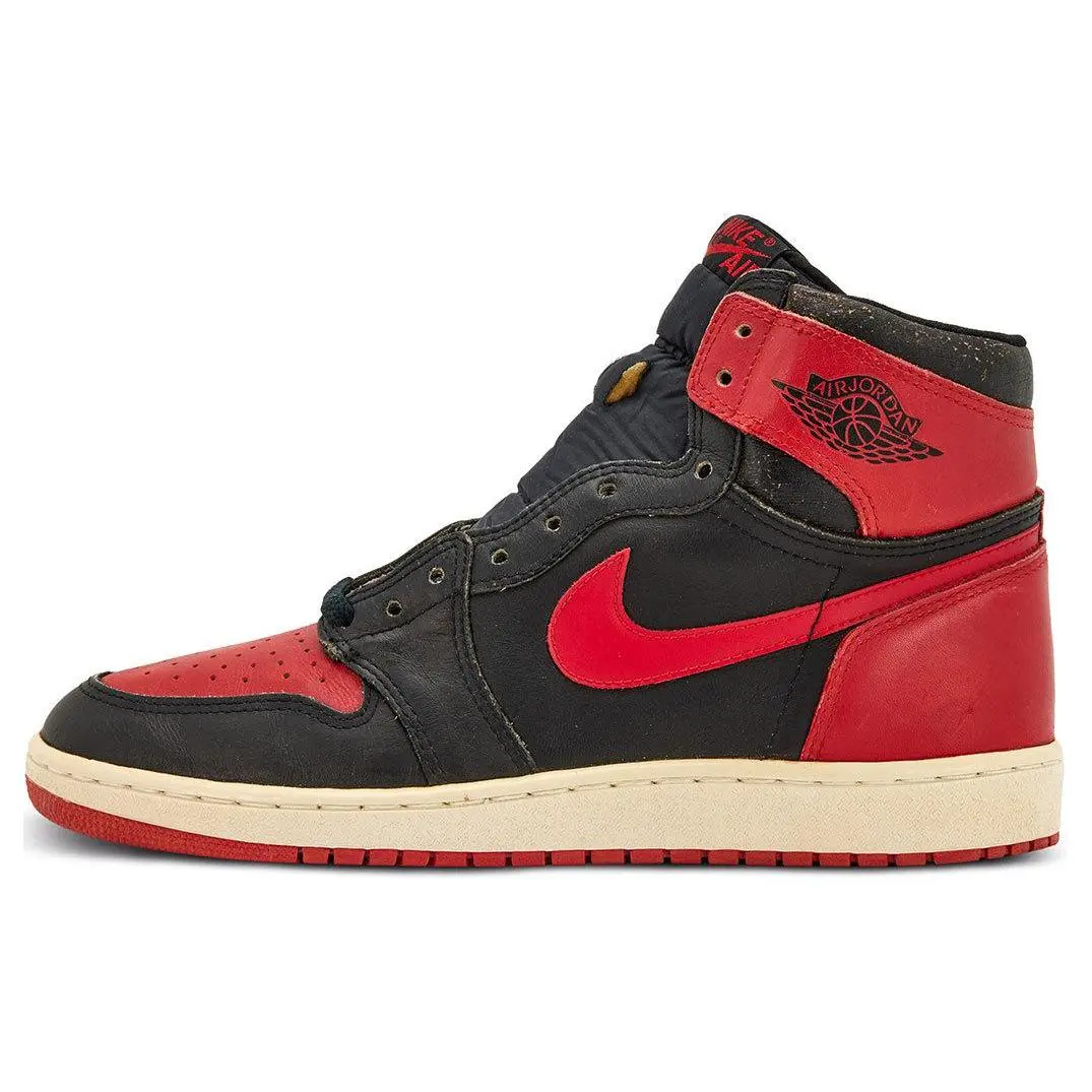 Jordan 1 Retro High 85 OG Bred 2025 Comfort Basketball Shoes Men's Black Multi-Color HV6674-067