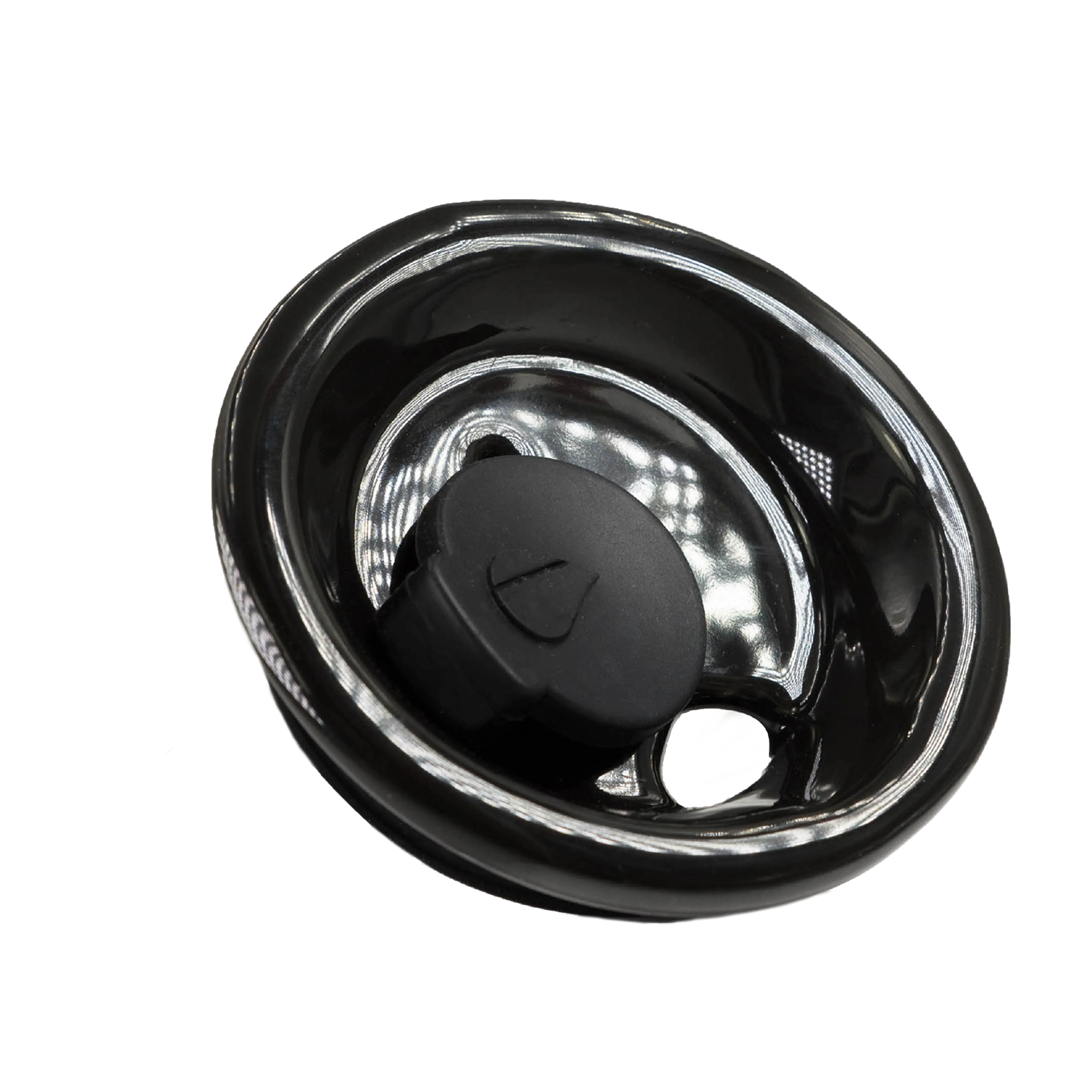 Elemental Artisan Tumbler Ceramic Lid Accessory - Leak-Proof Lids & Eco-Friendly Drinkware Ceramic Reusable