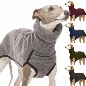 Italian Greyhound Winter Fleece Vest for Medium Large Dogs
