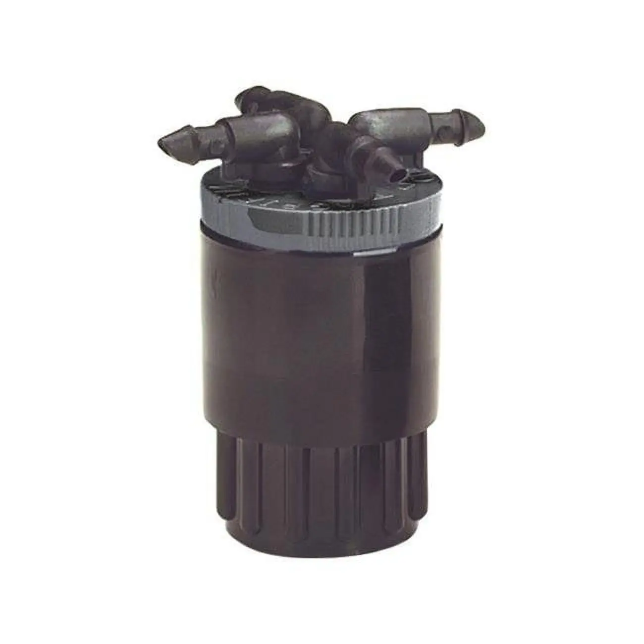 Raindrip QB06UB Plastic Adjustable Irrigation Bubbler, 4-Outlet, 6 GP, Converts Riser Dripper
