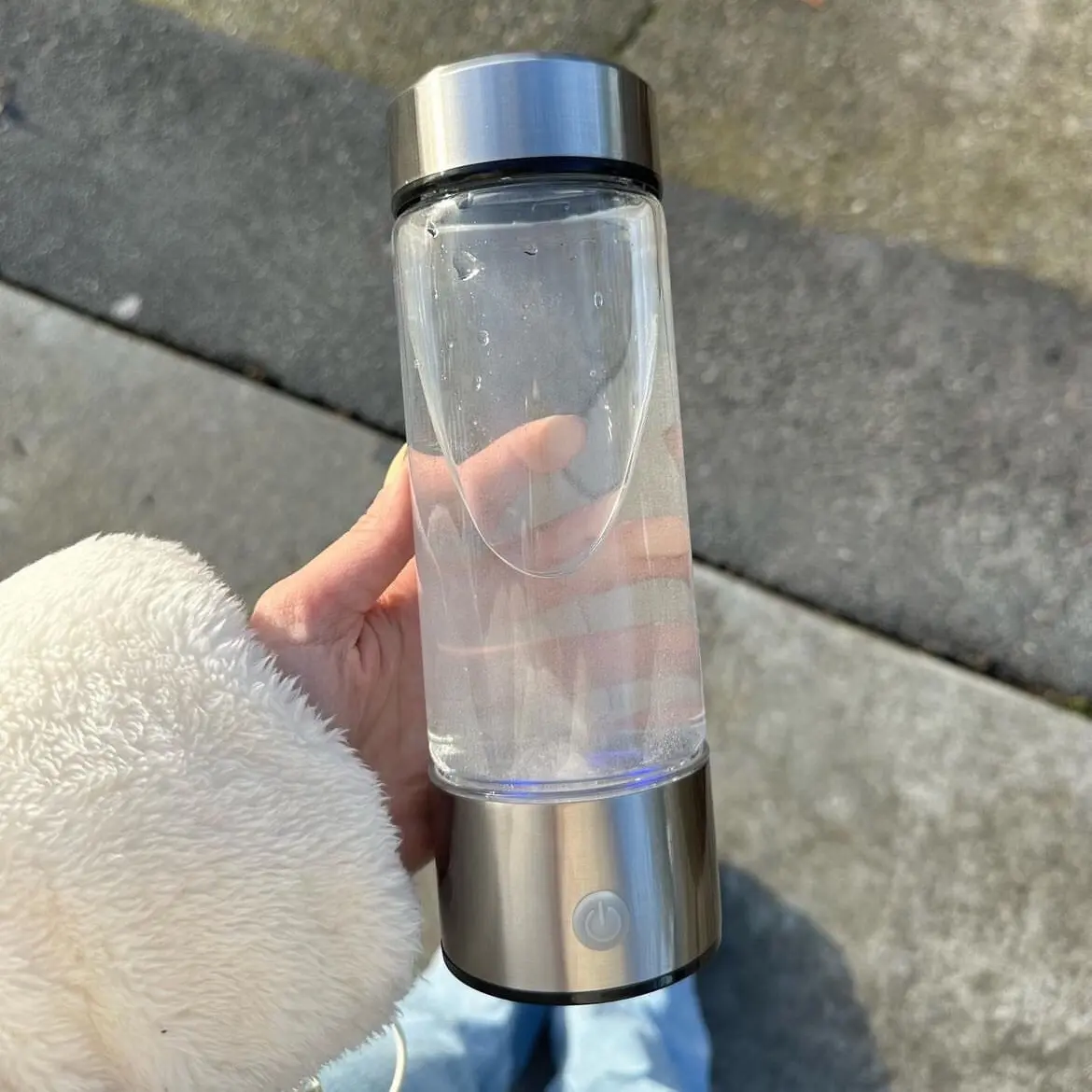 Hydrogen water bottle portable hydrogen water bottle generator, ion water bottle improve water quality in 3 minutes  Bottles Drinkware Portable Water Bottles