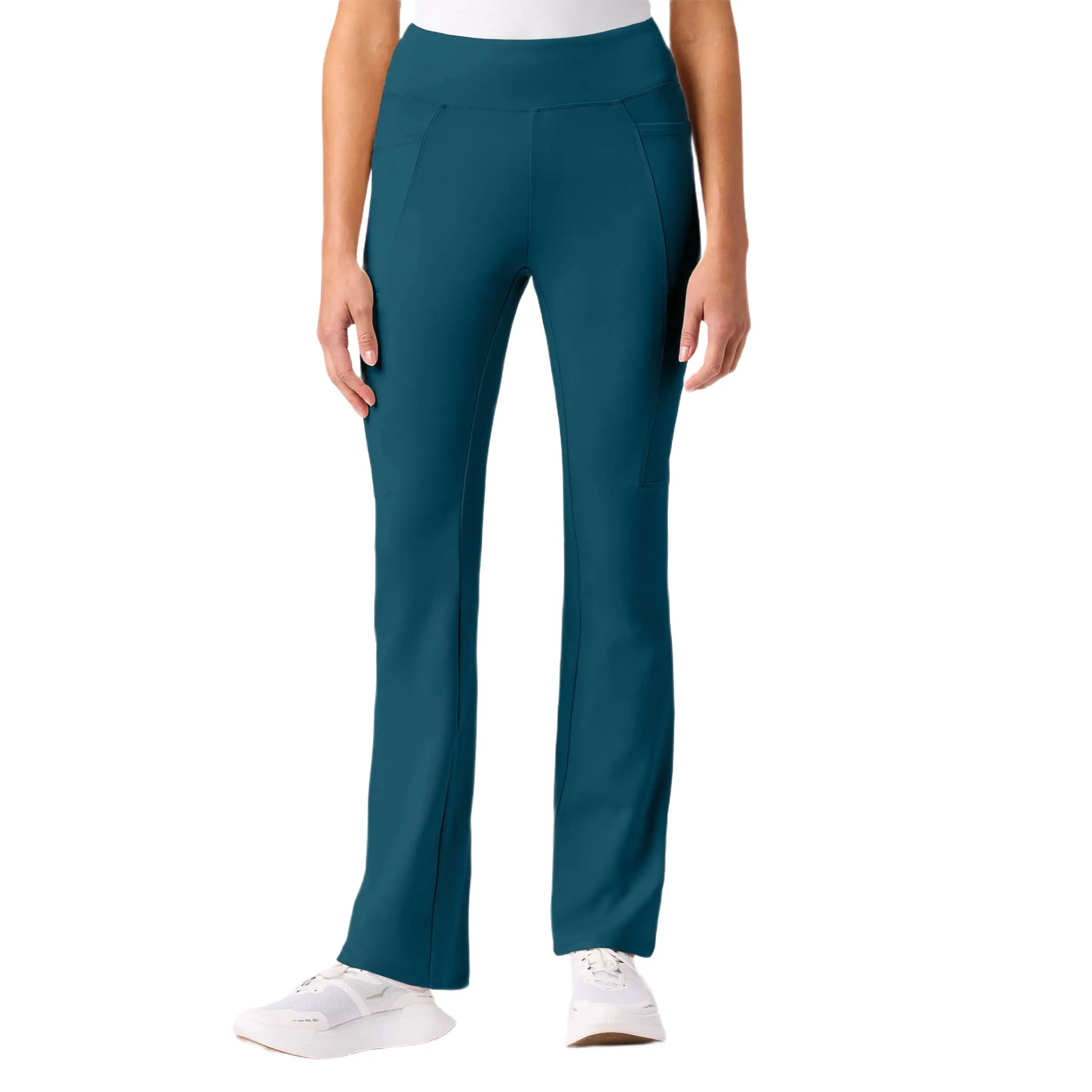 JAANUU Perri UltraSOFT Yoga Scrub Pant, Skinny Fit Yoga-Inspired Scrub Pants Blue Collection