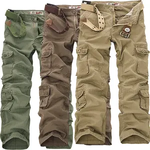 Men's Plus Size Cargo Pants Loose Casual Pants Outdoor Pants