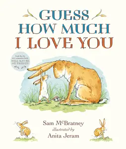 USED-Guess How Much I Love You Padded Board Book: (The Cherished Classic Baby Book in a Soft Padded Format Perfect Baby Shower Gift & Easter Basket Stuffer by McBratney, Sam (Board book)