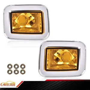 Fit For 03-08 Hummer H2 Orange Front Parking Signal Light Lamp Left & Right Side