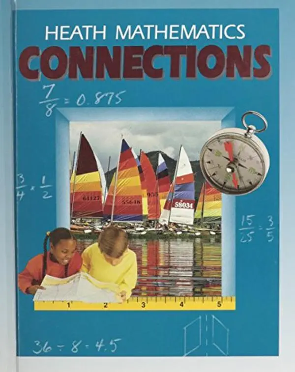 USED Book - Heath Mathematics Connections: Grade 5 by Edward Manfre (Hardcover) - english