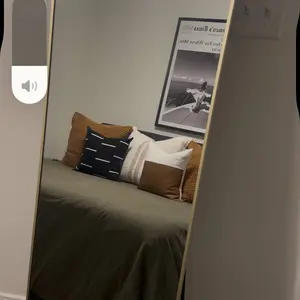 Full Length Mirror, Floor Standing Mirror with Stand, Wall Aluminum Alloy Thin Frame Hanging or Leaning for Living Room Bedroom Cloakroom decorating