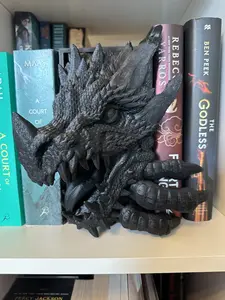 Black - Dragon Booknook Decor