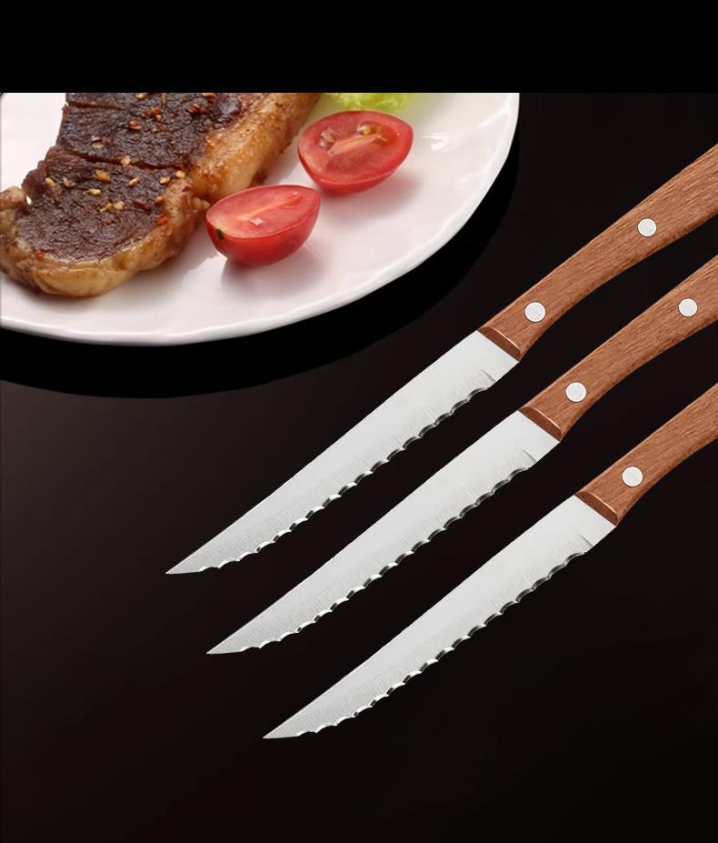 6PC Multi-Functional Kitchen Knife,BBQ,Camping Picnic,High-Quality Steel,Gift