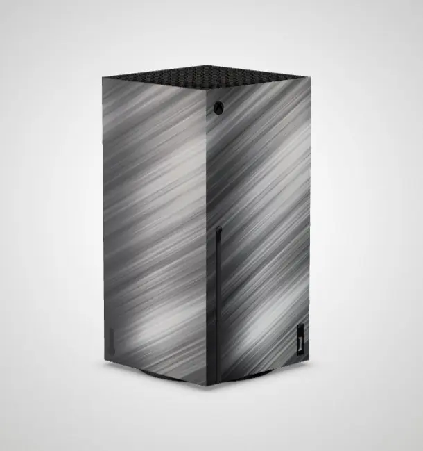 Brushed Metal Xbox Series X Console Vinyl Skin