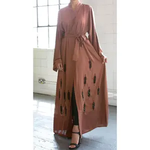 Layali Islamic Cardigan Robe Dress
