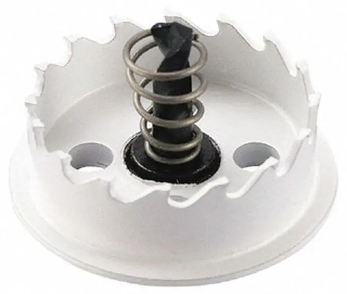 Lenox Carbide Tipped Hole Saw - 1-3/4" Diameter, 1/2" Cut Depth, Toothed Edge, Model 2010328CHC, for Precision Hole Cutting in Tools & Hardware Uses