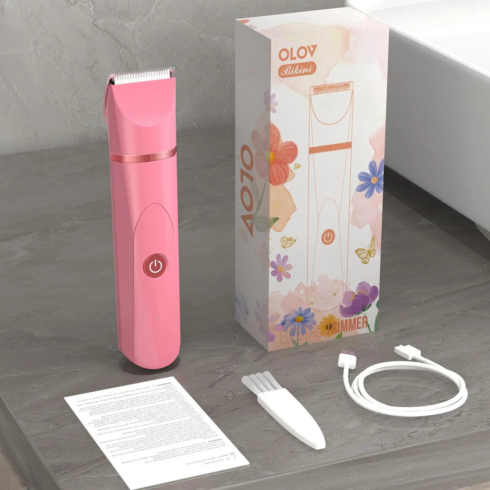 Basic Pink (Without dock and nose trimmer)  GTIN
