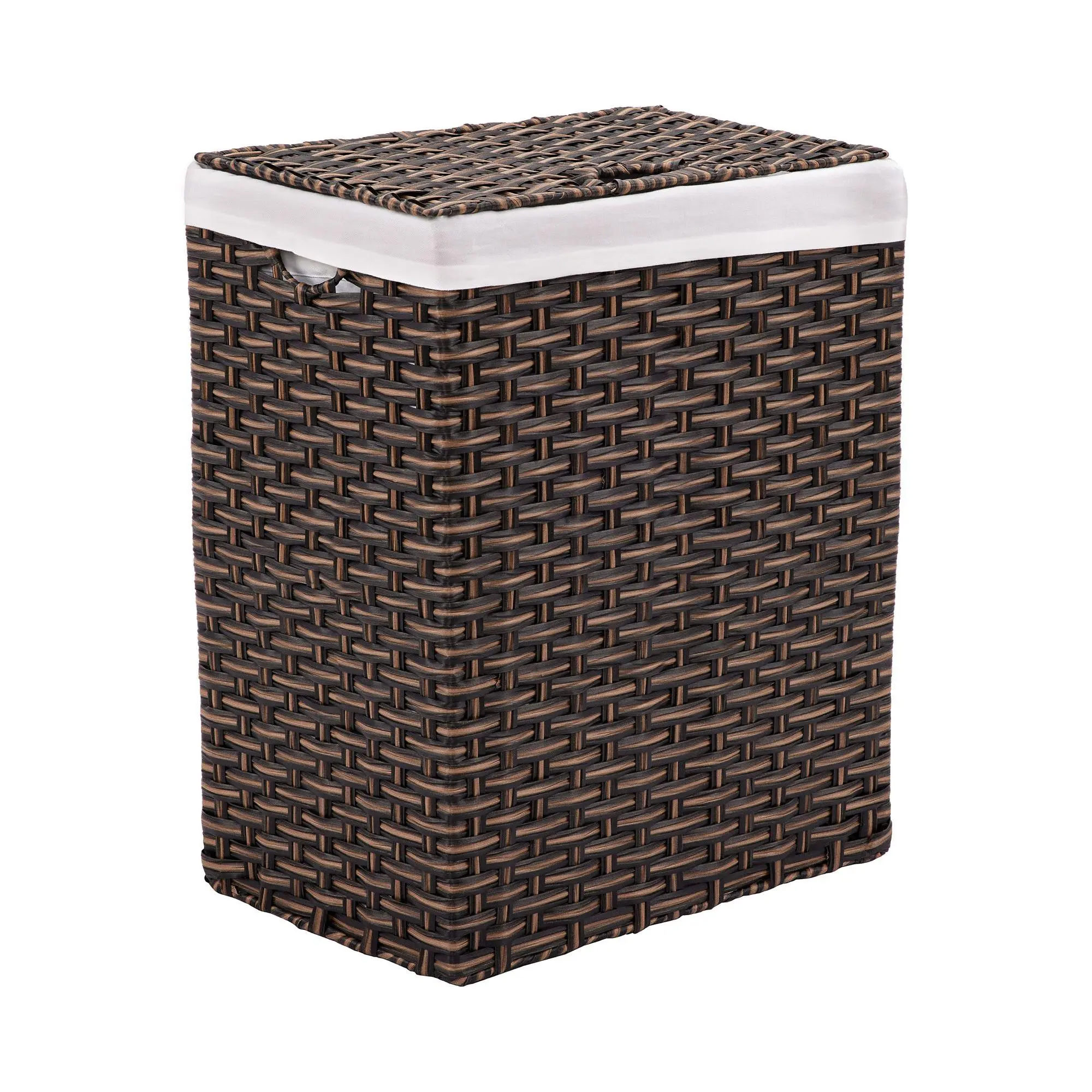 Seville Classics Lidded Laundry Hamper w/ Lining Seville Classics Lidded Laundry Hamper w/ Lining