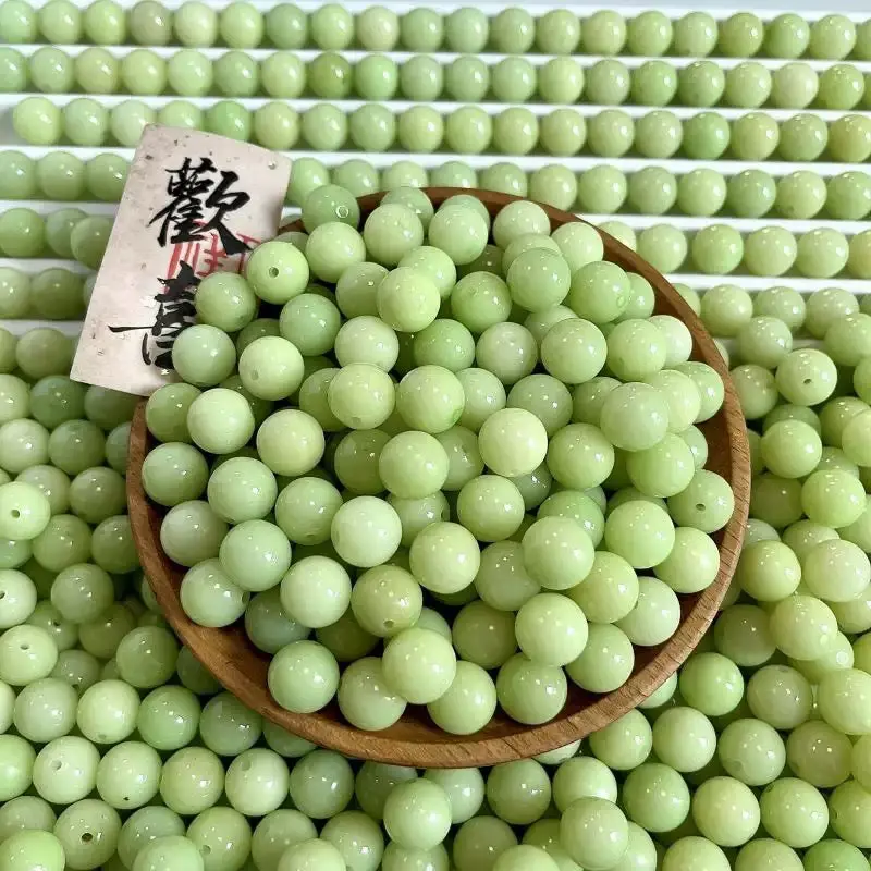 (H01) 10mm soft green*100