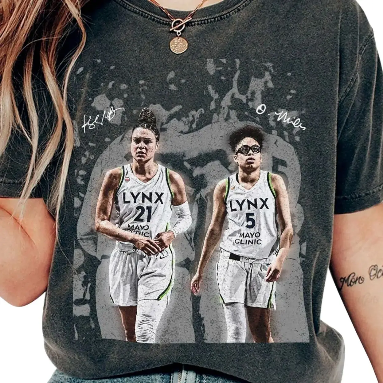 Olivia Miles Kayla McBride Women Basketball Vintage Shirt