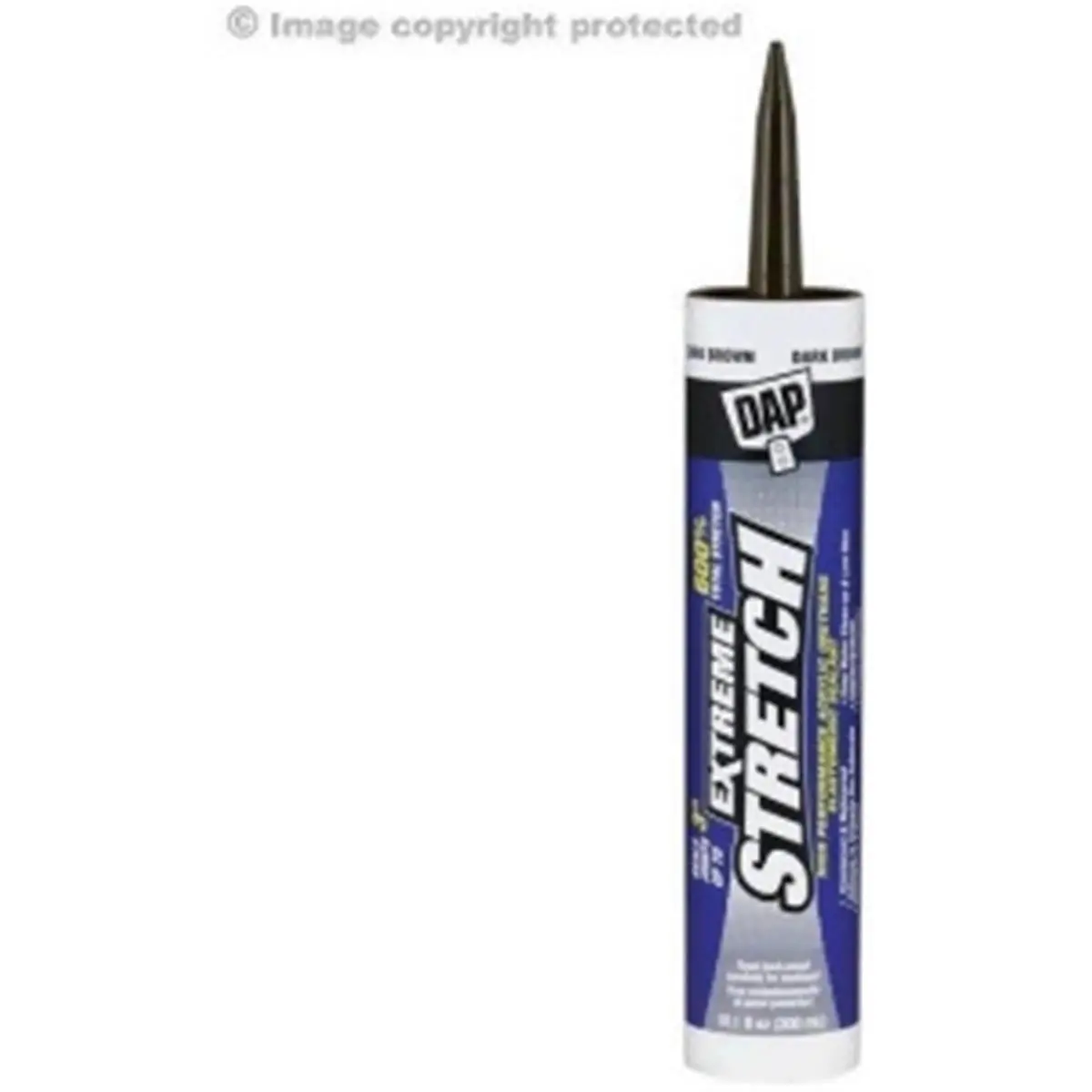 DAP 100263 Urethane Extreme Stretch Sealant, 10.1 oz, Dark Brown - Interior/Exterior Use for Doors, Windows, Gutters, Countertops, Stretches Over 600%, Stretch Over 600%