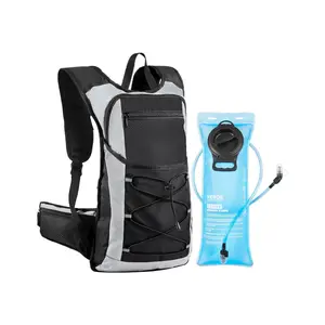 fathersdaygift VEVOR Hydration Backpack, 15L Insulated Hydration Pack Backpack with 3L TPU Water Bladder, Hiking Water Backpack with Storage for Men Women, Hydro Water Daypack for Hiking Runnin Hiking Cycling Camping