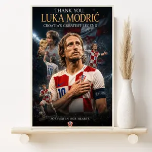 Luka Modric  Croatia's Greatest Legend Poster ( Unframed - Print Only )