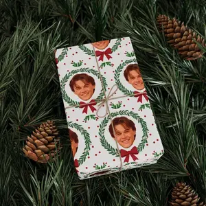 Conrad Fisher Christmas Wrapping Paper, Gift Wrapping Paper, The Summer I Turned Pretty Gift Wrap For Team Conrad, Funny Holiday Gift Wrap