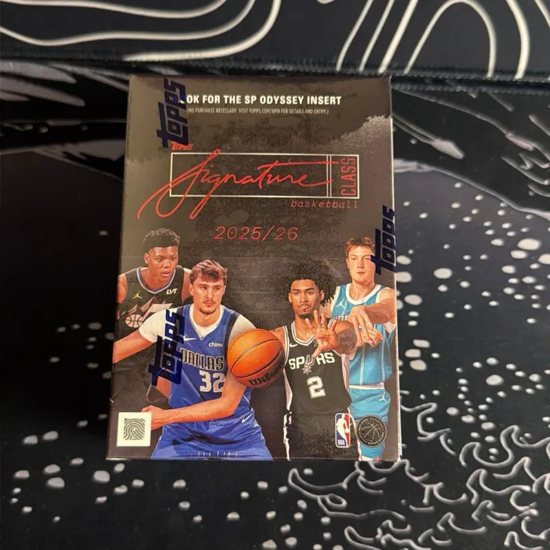2025 Topps Signature Class Basketball Blaster Packs 2025 Topps Signature Class Basketball Blaster Packs
