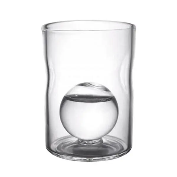 BarConic® Traditional 4 oz Heavy Whisky Glass - Thick Heavy Glass, Ice Ball Insert, Side Indents for Better Grip, Dishwasher Safe Premium Kitchen Drinkware for Whisky Bars (Holds 4 oz)