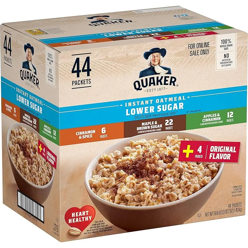4 Flavor Variety  35% Less Sugar