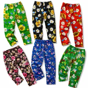 918 ( 6 piece) Women's skinny pant leggings ultra soft active stretch pants High Waist Floral Print Yoga Leggings - Comfortable Casual Sweatpants with Vibrant Prints - Stretchable, Moisture-Wicking for Fitness & Everyday Style Mixed colors