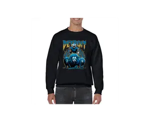 Detroit Skeleton Lions Crewneck Sweatshirt