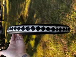 Tooled Leather Steering Wheel Covers