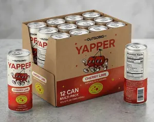 Yapper Functional Energy & Alcohol Alternative Beverage 12 Pack