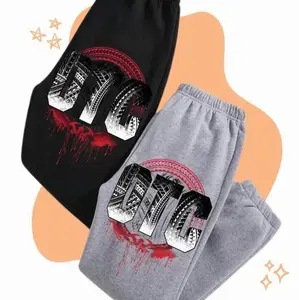 OTC WWE Stone Cold Steve Austin 3 16 Sweatpants - Black & Grey Cotton Fleece Unisex Sweatpants for Summer - Thoughtful Gift Idea, Trendy Top Sweatpants, Unisex Cotton Graphic Casual Sweatpants, Gift For Fan, Men and Women, Best Gift SS LTTVR
