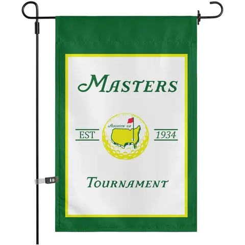 JOOCAR Golf Ma-sters Flag Garden Flags Yard Patio Lawn House Home Decoration Flags Outdoor Decor Holiday Decor Double Sided Printing 12x18 Inches