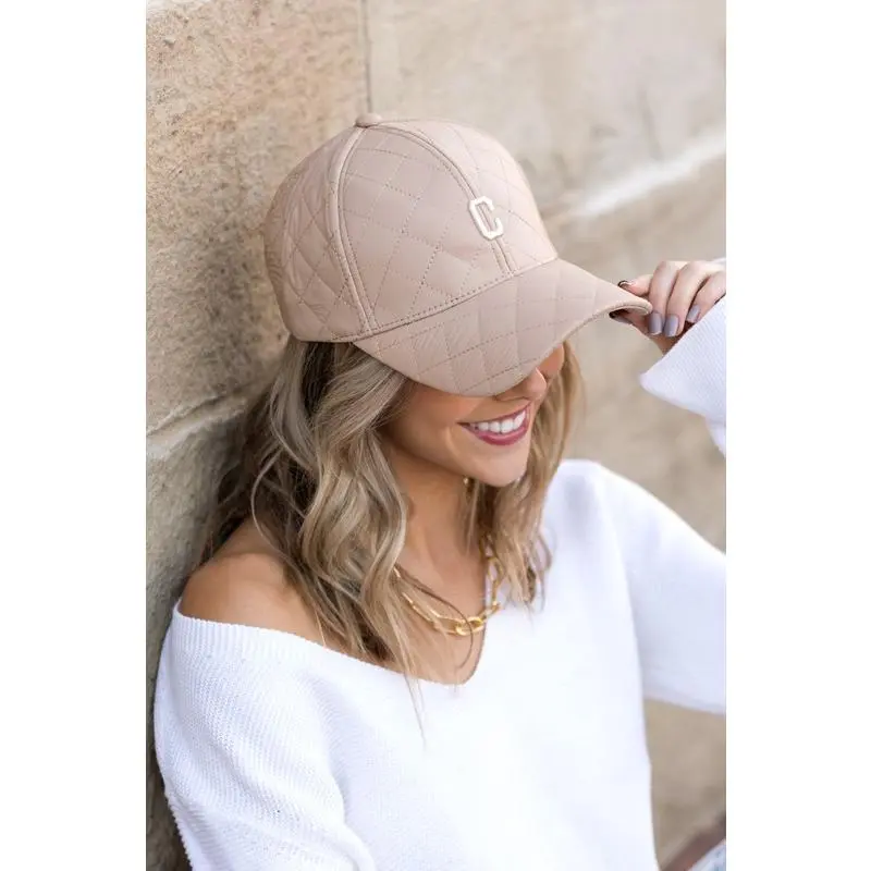 Aili's Corner Quilted Puffer Ball Cap