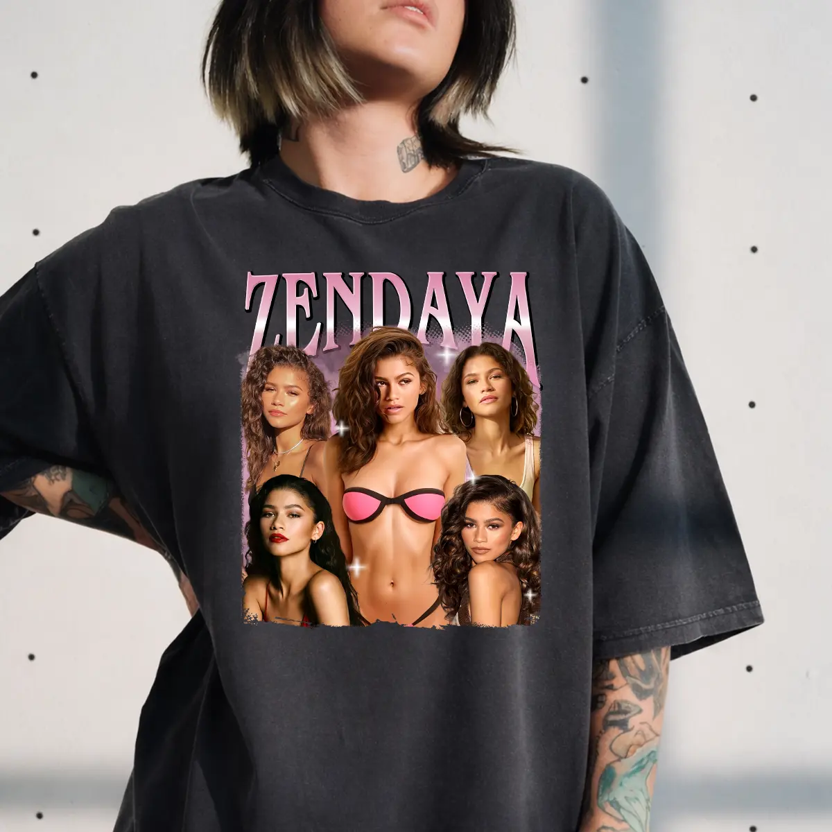 Vintage Zendaya Graphic Tee - 90s Style Unisex Shirt