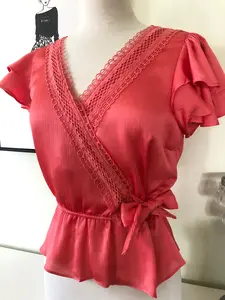 Rosali Blouse-coral