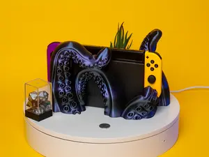 Kraken Tentacles Nintendo Switch Dock Cover - Decor TV Stand Decoration - Original+OLED Switch Compatible