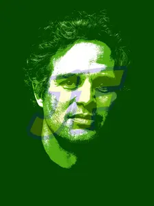 Mark Ruffalo Pop Art Portrait