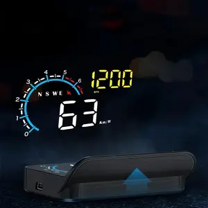 M12 OBD2+GPS Car Projector, 3.5 Inch Screen HD Car Head-Up Display, Multi-function Alarm Accessories for Car, Professional Car Electronics