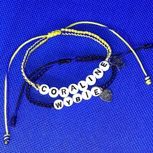 Coraline Movie Theme Handmade Bracelets (Set for Two)