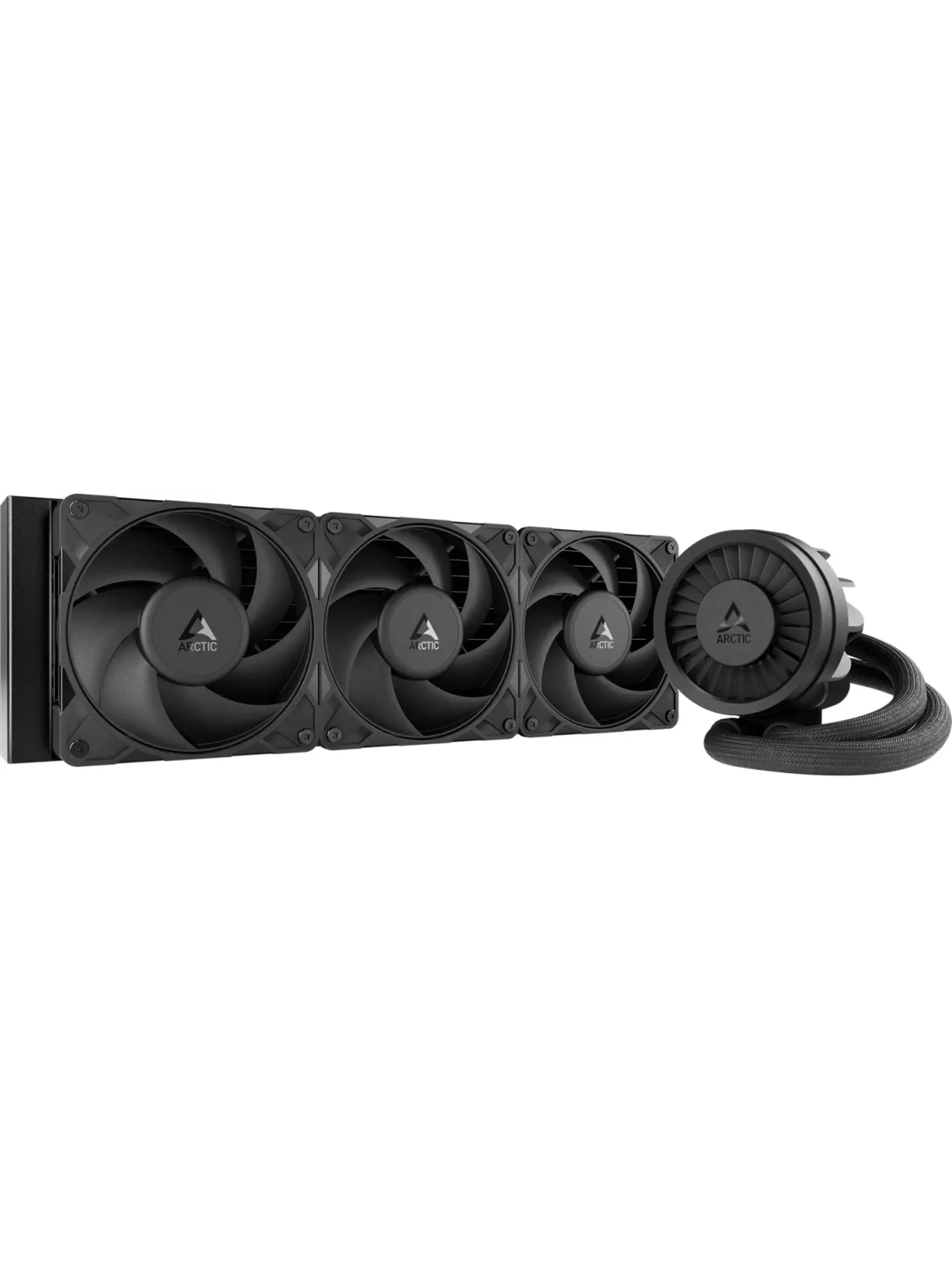 Arctic ACFRE00180A III Pro 360mm All-in-1 CPU Water Cooling System - 12v Pump, Copper Alum, Black, Multi-Compatible with Intel LGA1851/LGA1700 & AMD AM5/AM4, for PC Enthusiasts
